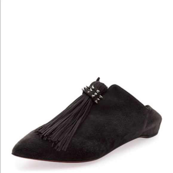 Christian Louboutin Shoes - NEVER WORN-Christian Louboutin Medinana suede Mule